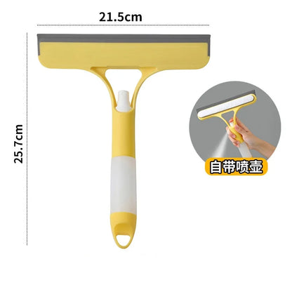 Multifunctional Glass Wiper with Sprayer