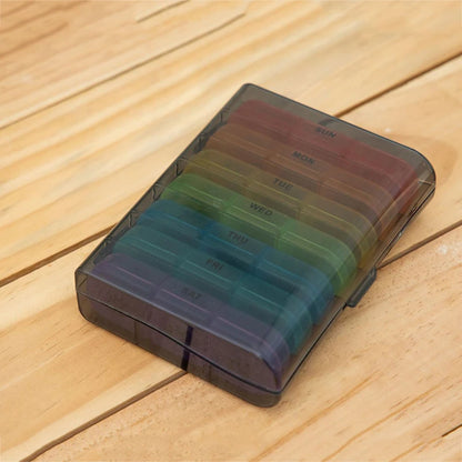 7-Day Pill Organizer with 21 Grids