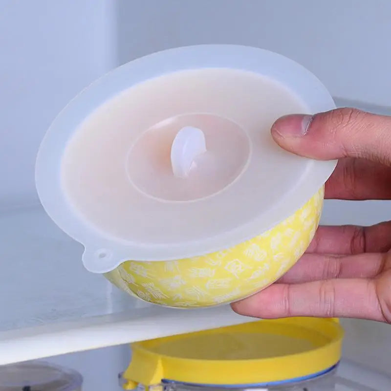 Silicon Sealing Dust Proof Cup Lid Reusable Clear Seal Suction Cup Mugs Cover Dustproof Leakproof Tea Coffee Lid Cup Accessories