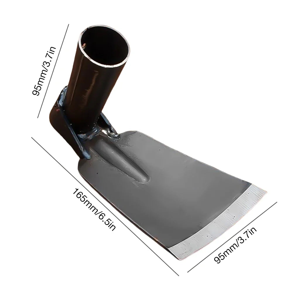 Durable Forged Hoe - Heavy-Duty Garden Tool for Digging & Weeding