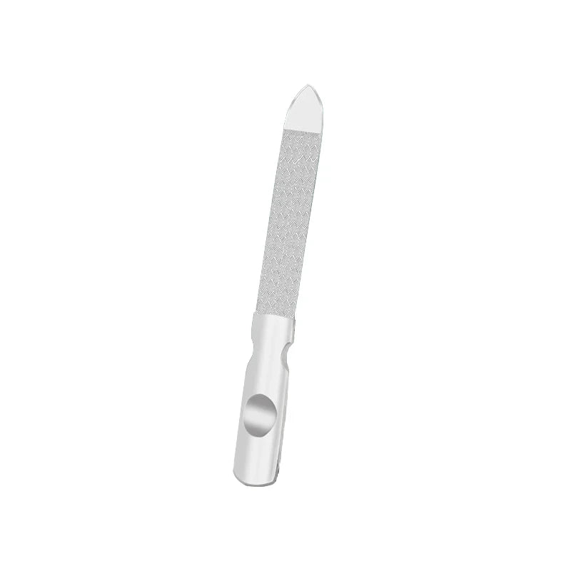 Stainless Steel Nail File | Double-Sided Manicure Tool