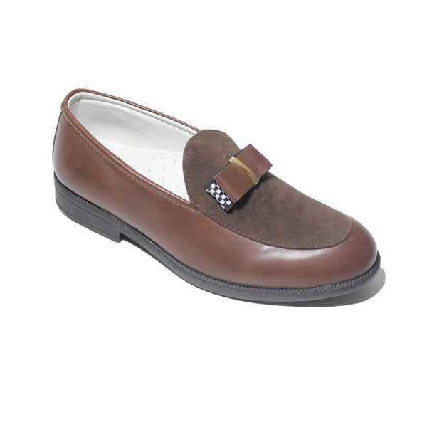Kids Shoes For Boys Pu Leather School Show Dress Shoes Flats Classic