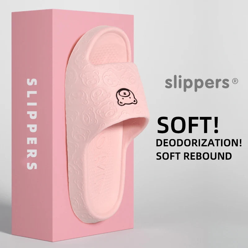 Non-slip Slippers for Women - Summer EVA Bathroom Sandals