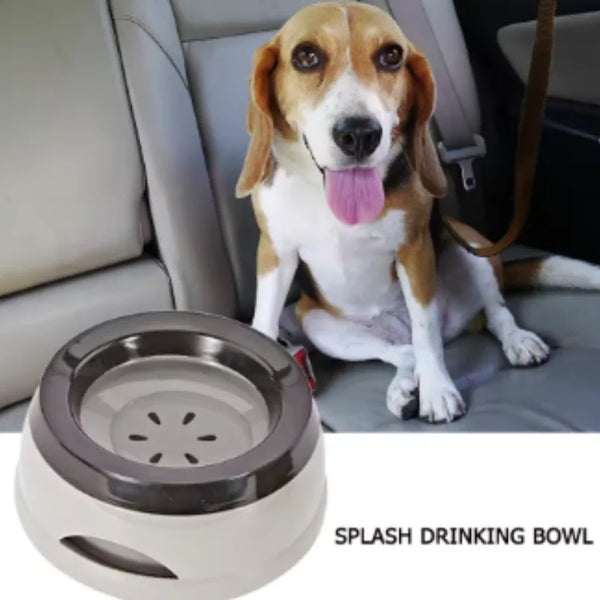 Portable Floating Non Slip Pet Dog Bowls Plastic No Spill Cat Water