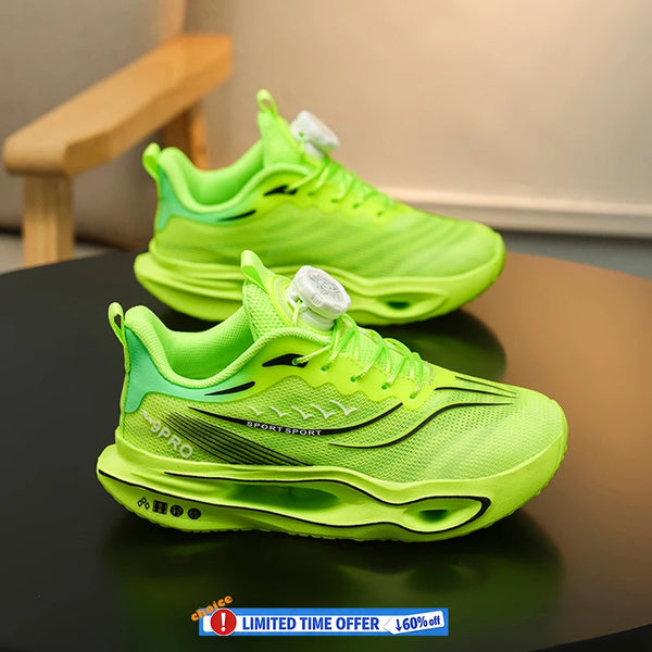 Kids Sports Shoes Carbon Plate Running Shoes Marathon Sneakers
