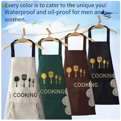 Waterproof Cooking Apron | Unisex Kitchen Wear