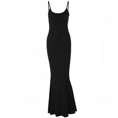 Women's Casual Lounge Slip Long Dress -Sleeveless Backless Maxi