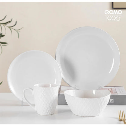 16 Piece Ceramic Dinner Tableware Set