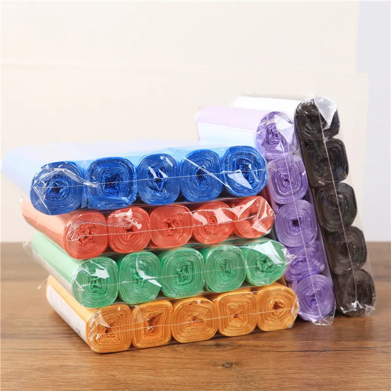 Thickened Garbage Bags | 75-Pack Disposable Household Trash Bags