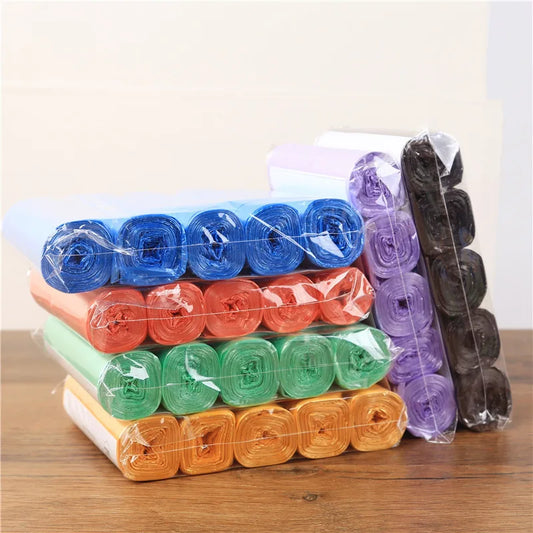 Thickened Garbage Bags | 75-Pack Disposable Household Trash Bags