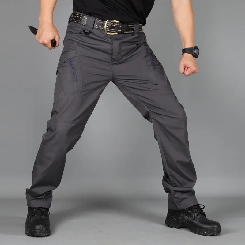 Men's Summer Tactical Cargo Pants - Quick Dry Outdoor Trousers