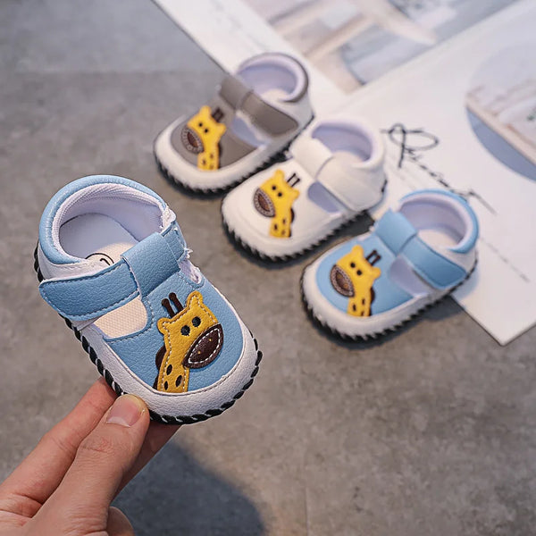 New Baby Shoes Infant Boys Girls Summer Cartoon Sandals Newborn Baby