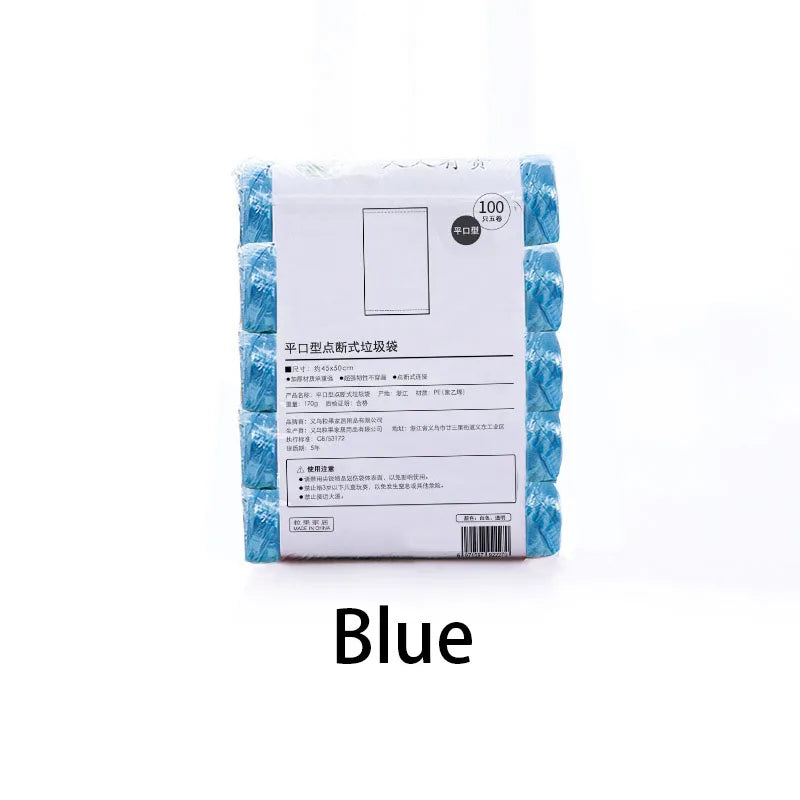 Thickened Garbage Bags | 75-Pack Disposable Household Trash Bags