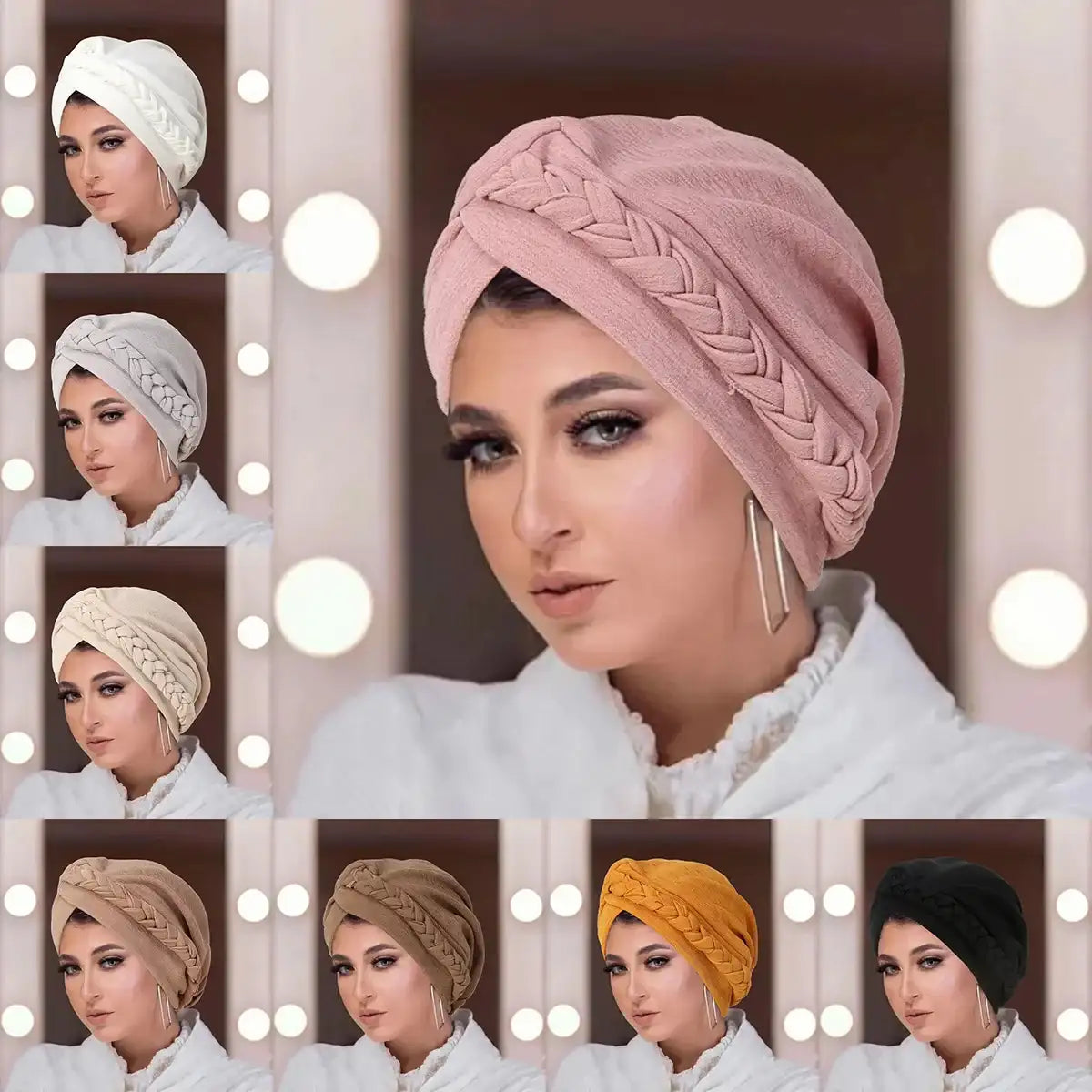 Stretchy Turban Cap for Women - Chemotherapy Headwear
