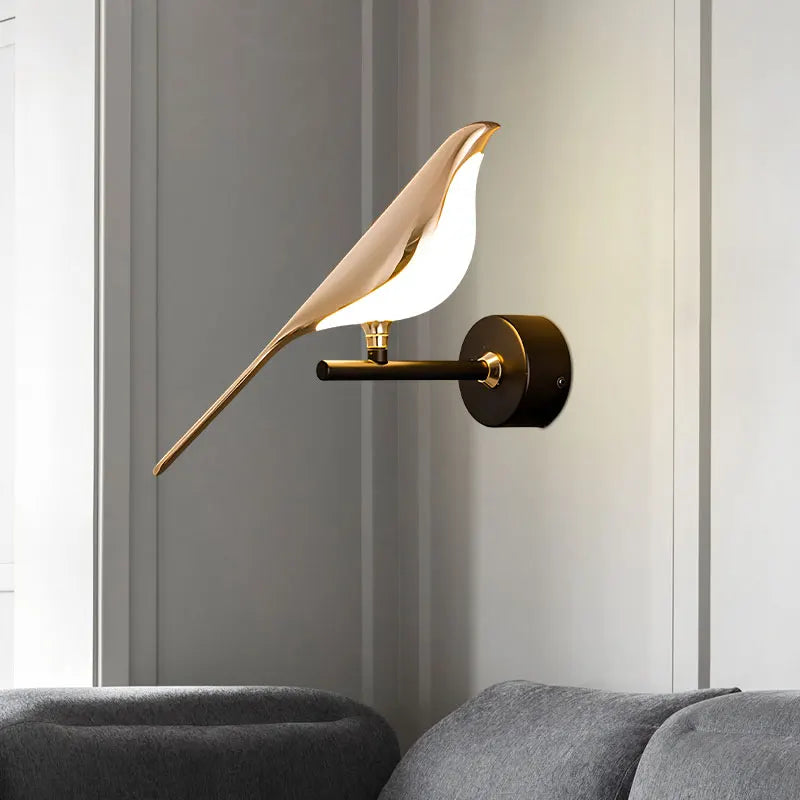 Creative Bird LED Wall Sconce with Touch Switch