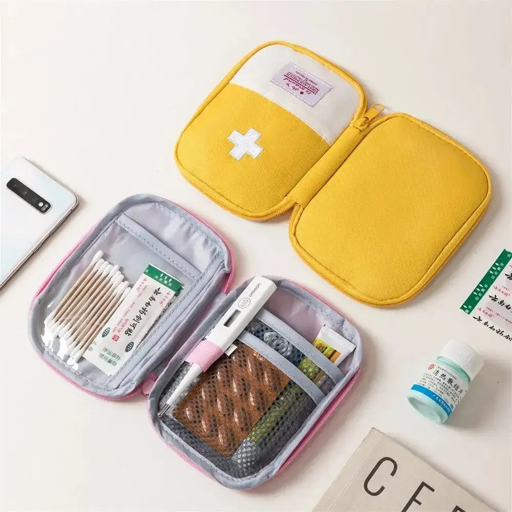 Portable Medical Storage Bag - 3 Pcs Camping First Aid Kit
