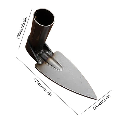 Durable Forged Hoe - Heavy-Duty Garden Tool for Digging & Weeding