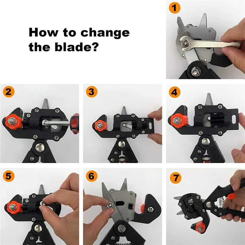 Grafting & Pruning Tool Professional Branch Cutter Secateur
