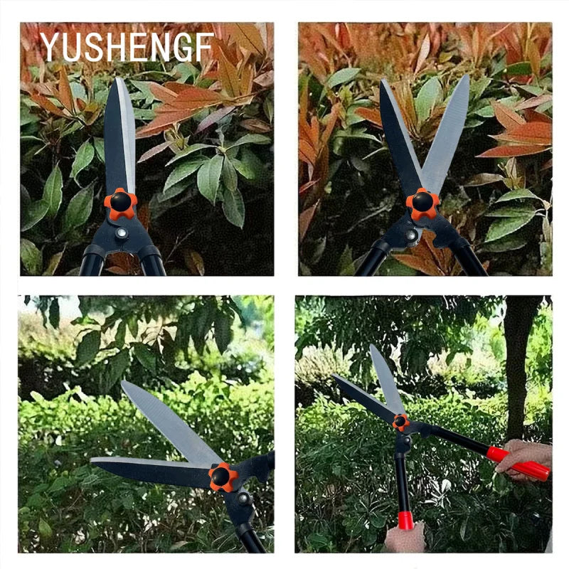 Red Portable Bypass Pruning Shears