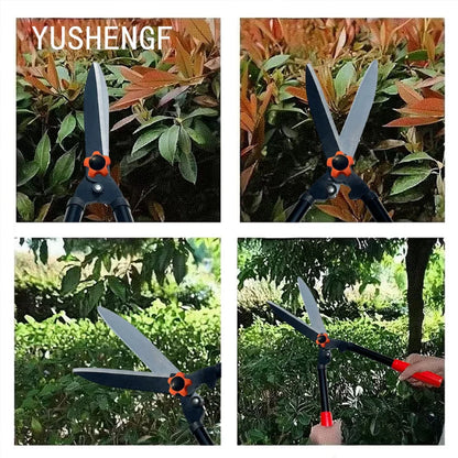 Red Portable Bypass Pruning Shears