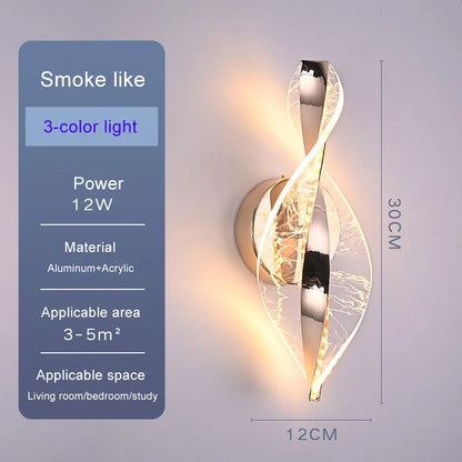 Nordic Acrylic LED Wall Sconce