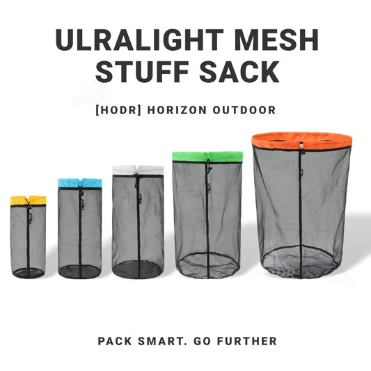 Lightweight Mesh Stuff Sack Storage Bags with Drawstring