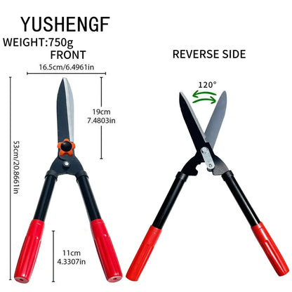 Red Portable Bypass Pruning Shears