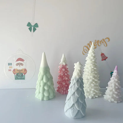 Christmas Tree Scented Candle Mold - DIY Soap & Plaster Ornament