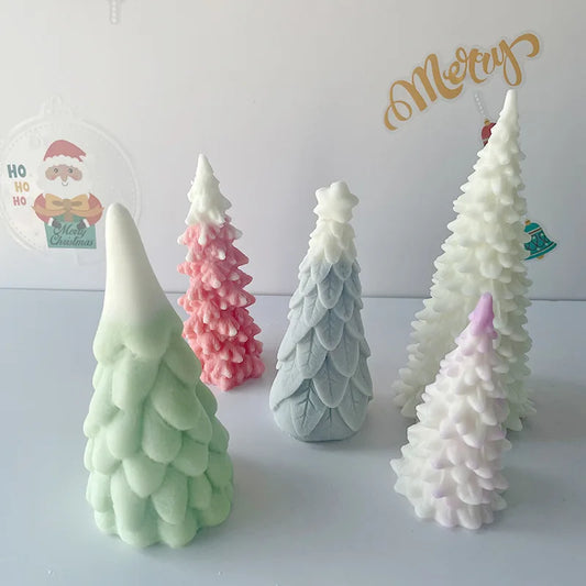 Christmas Tree Scented Candle Mold - DIY Soap & Plaster Ornament