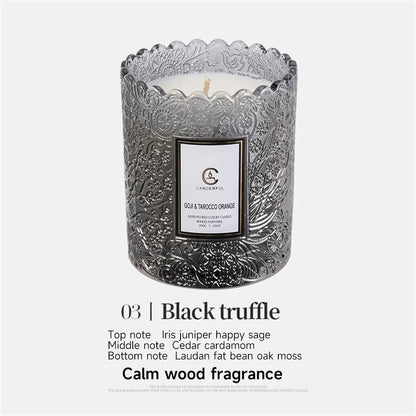 Luxury Scented Soy Candle - Natural Essential Oil for Sleep & Stress Relief