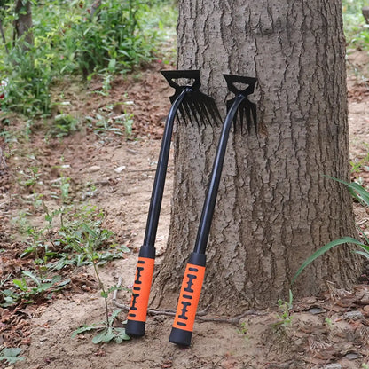 Multifunction Dual-Headed Gardening Hoe & Rake