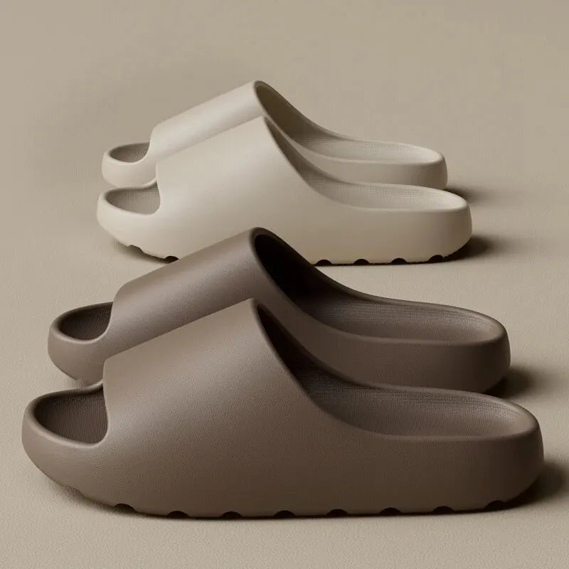 Thick-Sole Coconut Slippers - Non-Slip Summer Sandals