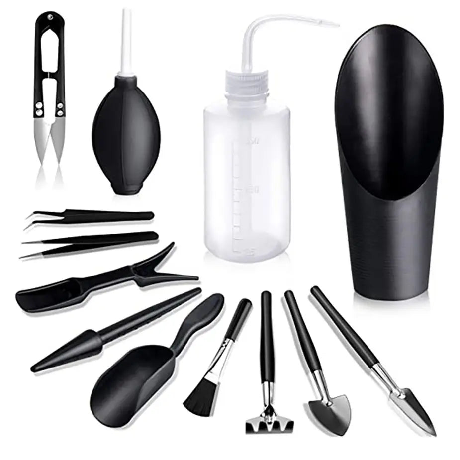 Succulent & Bonsai Mini Garden Planter Tool Set