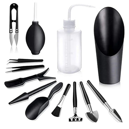 Succulent & Bonsai Mini Garden Planter Tool Set