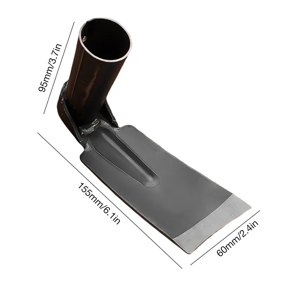 Durable Forged Hoe - Heavy-Duty Garden Tool for Digging & Weeding