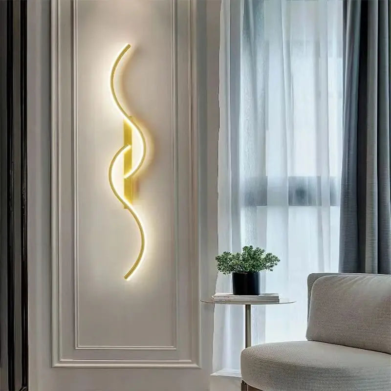 Minimalist Long Strip LED Wall Lamp