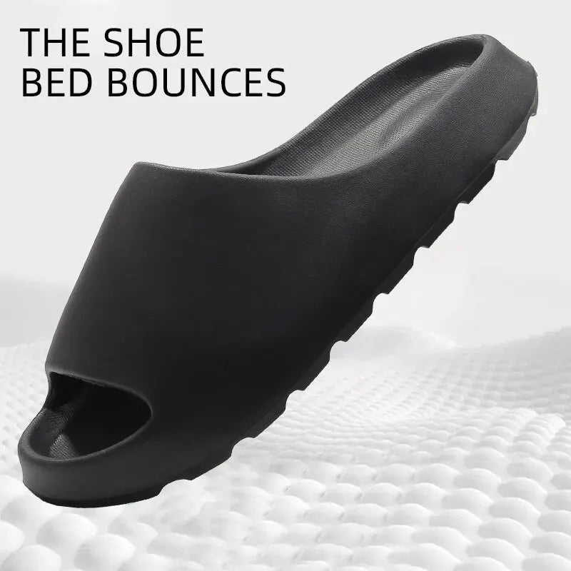 Thick-Sole Coconut Slippers - Non-Slip Summer Sandals