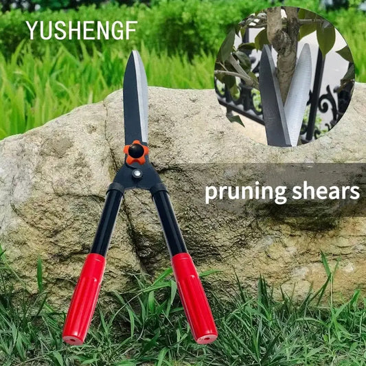 Red Portable Bypass Pruning Shears