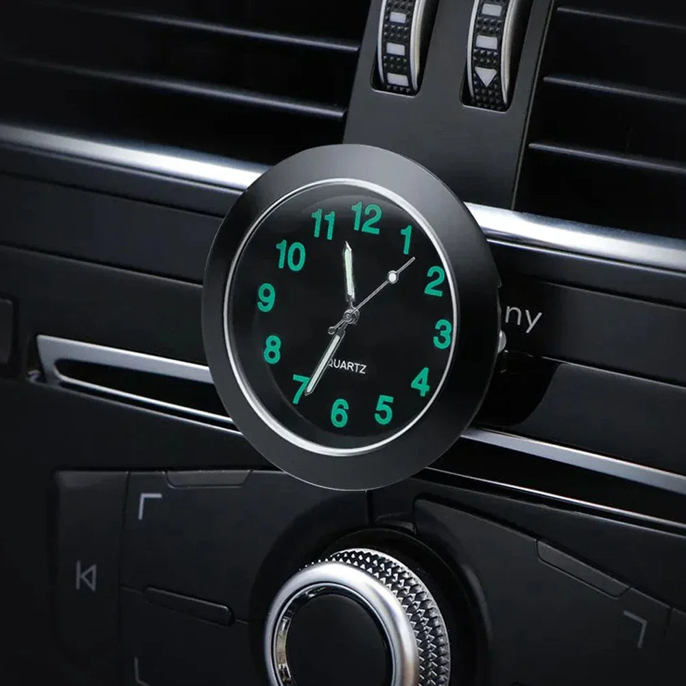 Luminous Stick-On Mini Digital Car Clock | Auto Accessories