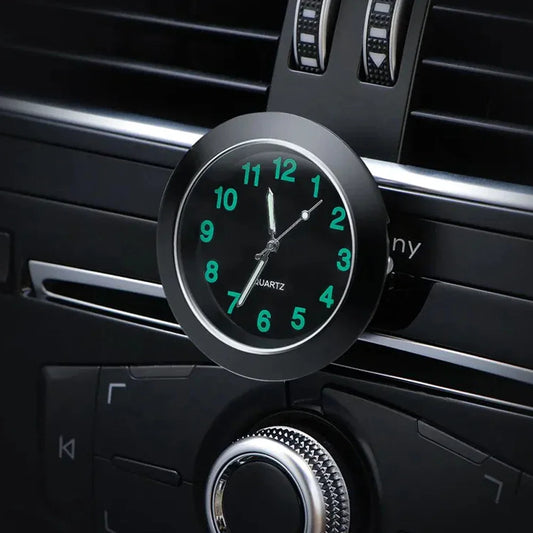 Luminous Stick-On Mini Digital Car Clock | Auto Accessories