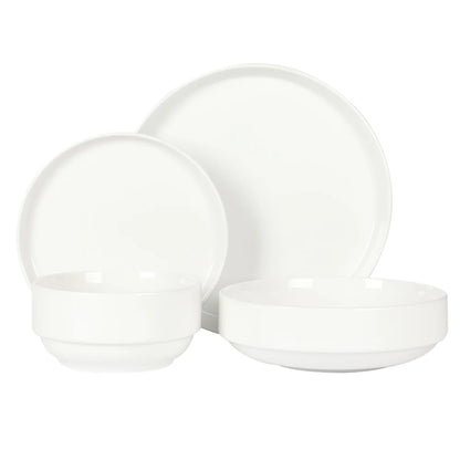 16 Piece Ceramic Dinner Tableware Set
