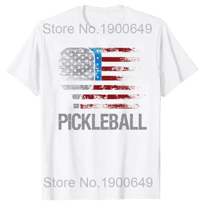 Real Men Stay Out of the Kitchen Pickleball T-Shirt - Funny Vintage Player Tee