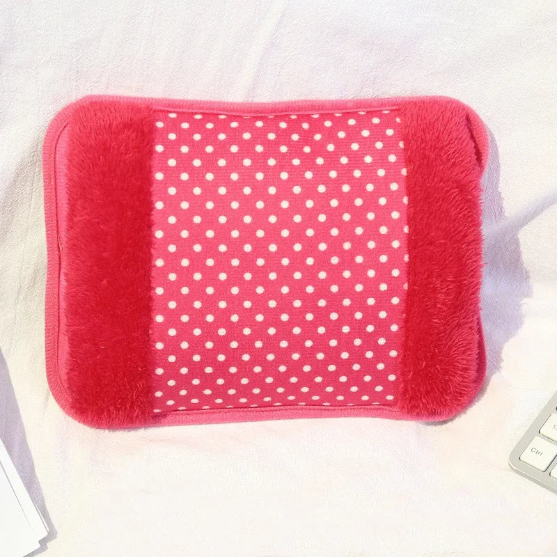 Rechargeable Electric Hot Water Bag | EU Plug Hand Warmer