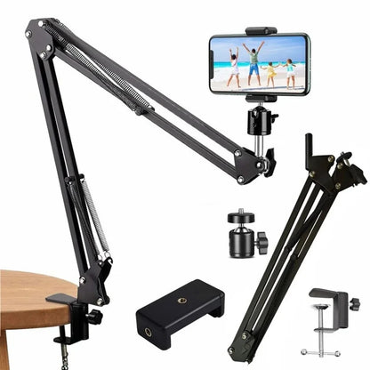 Flexible Arm Tripod for Phone Stand - 360° Rotation