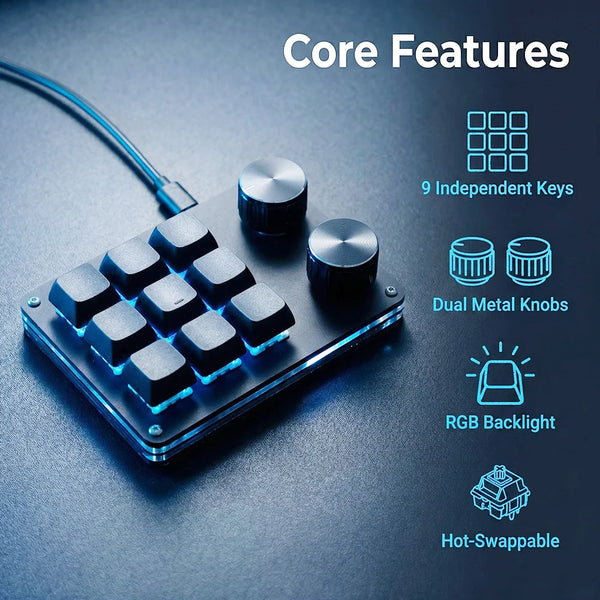 Multi Functional Editing Keyboard Layer Macro