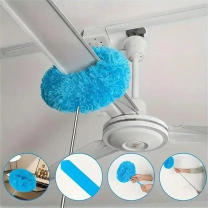 Ceiling Fan Cleaner Duster - Extendable Dust Removal Brush