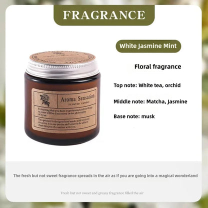 Scented Soy Candles - Smokeless Aromatic Luxury Decor