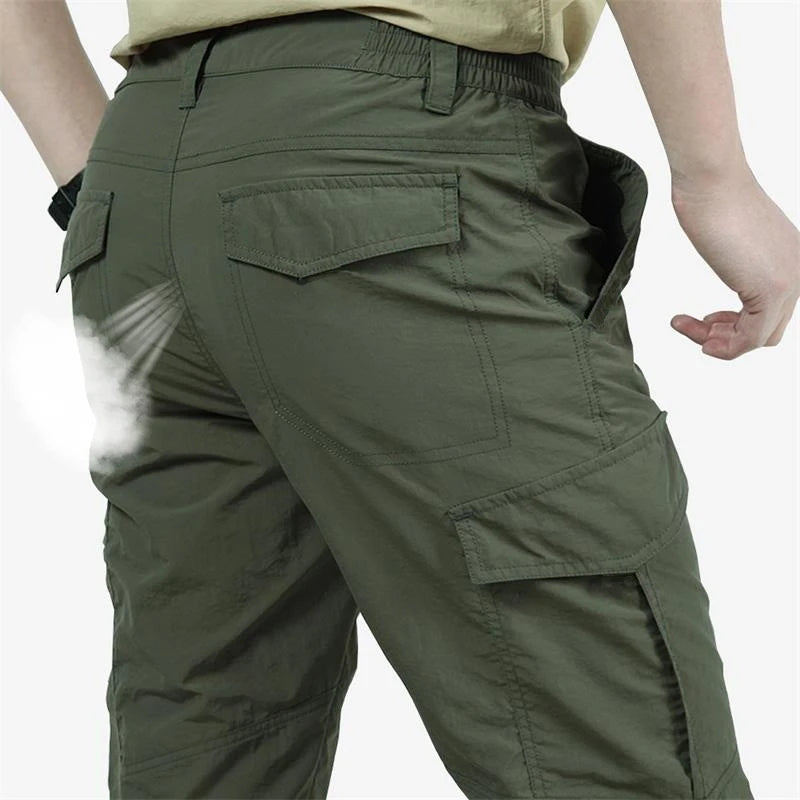 Men's Tactical Cargo Pants for Summer - Military Style
