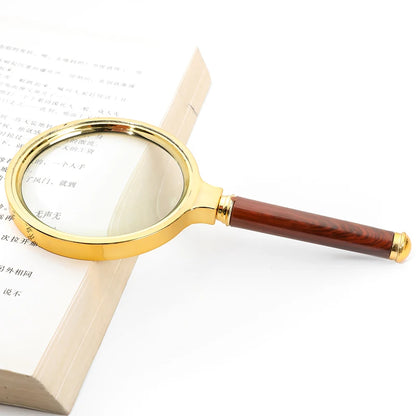 Handheld High-Definition Old Magnifying Glass Handheld Children's Magnifying Glass Reading for The Elderly for People