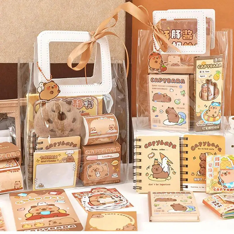 Capybara Stationery Set – Graduation & Birthday Gift